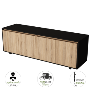RACK TV 180cm roble