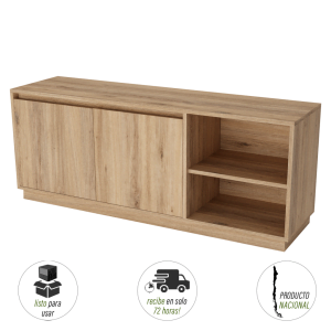 RACK TV 150cm roble