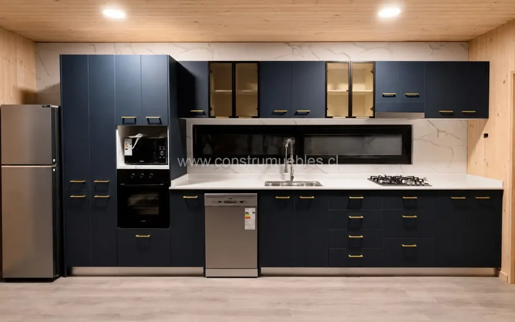 Proyecto cocina 01 a medida · Construmuebles