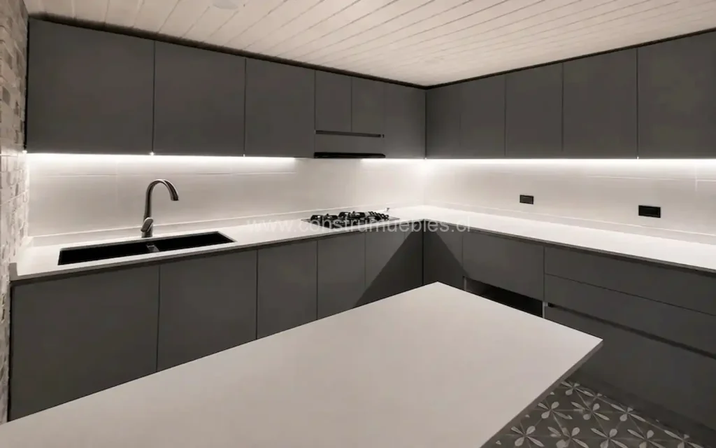 Proyecto cocina 02 a medida · Construmuebles
