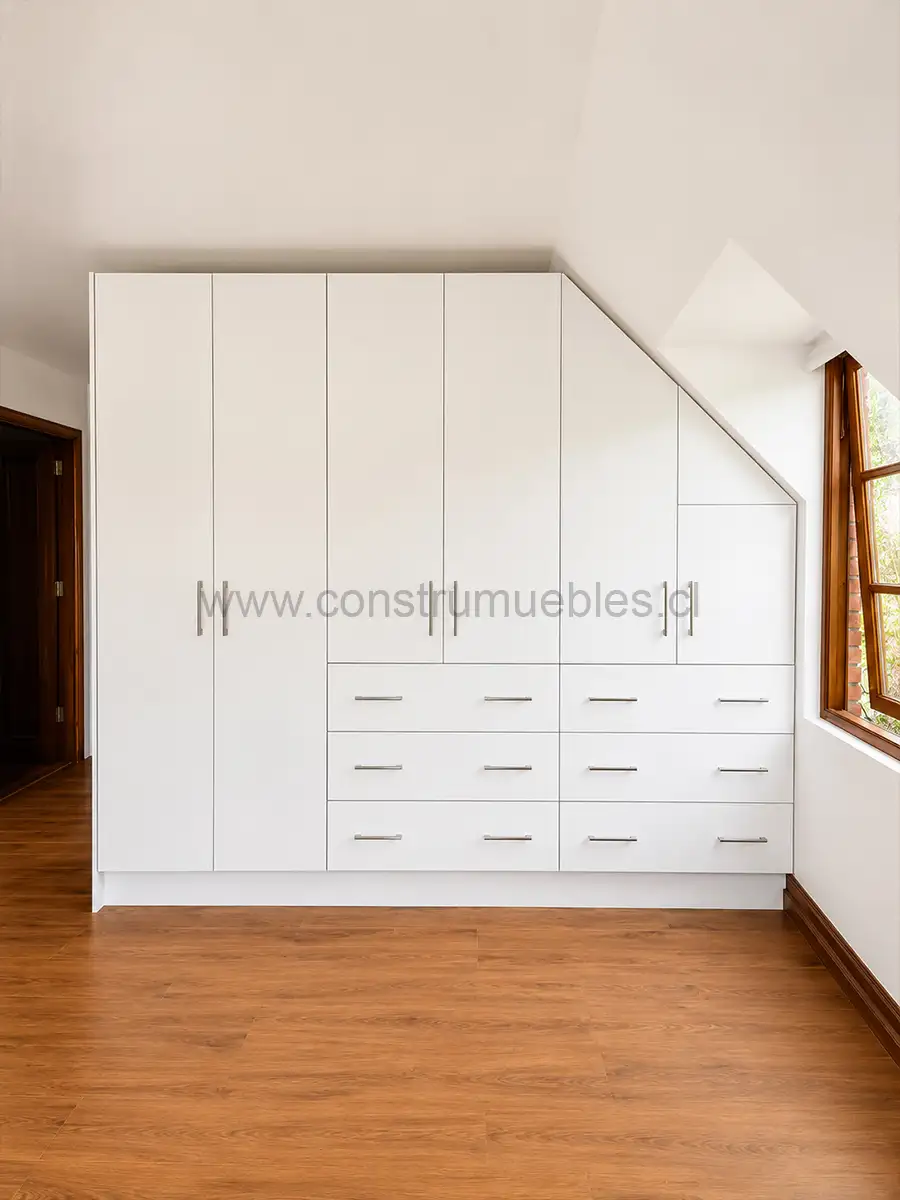 Proyecto closet 03 a medida · Construmuebles