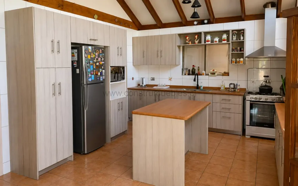 Proyecto cocina 04 a medida · Construmuebles