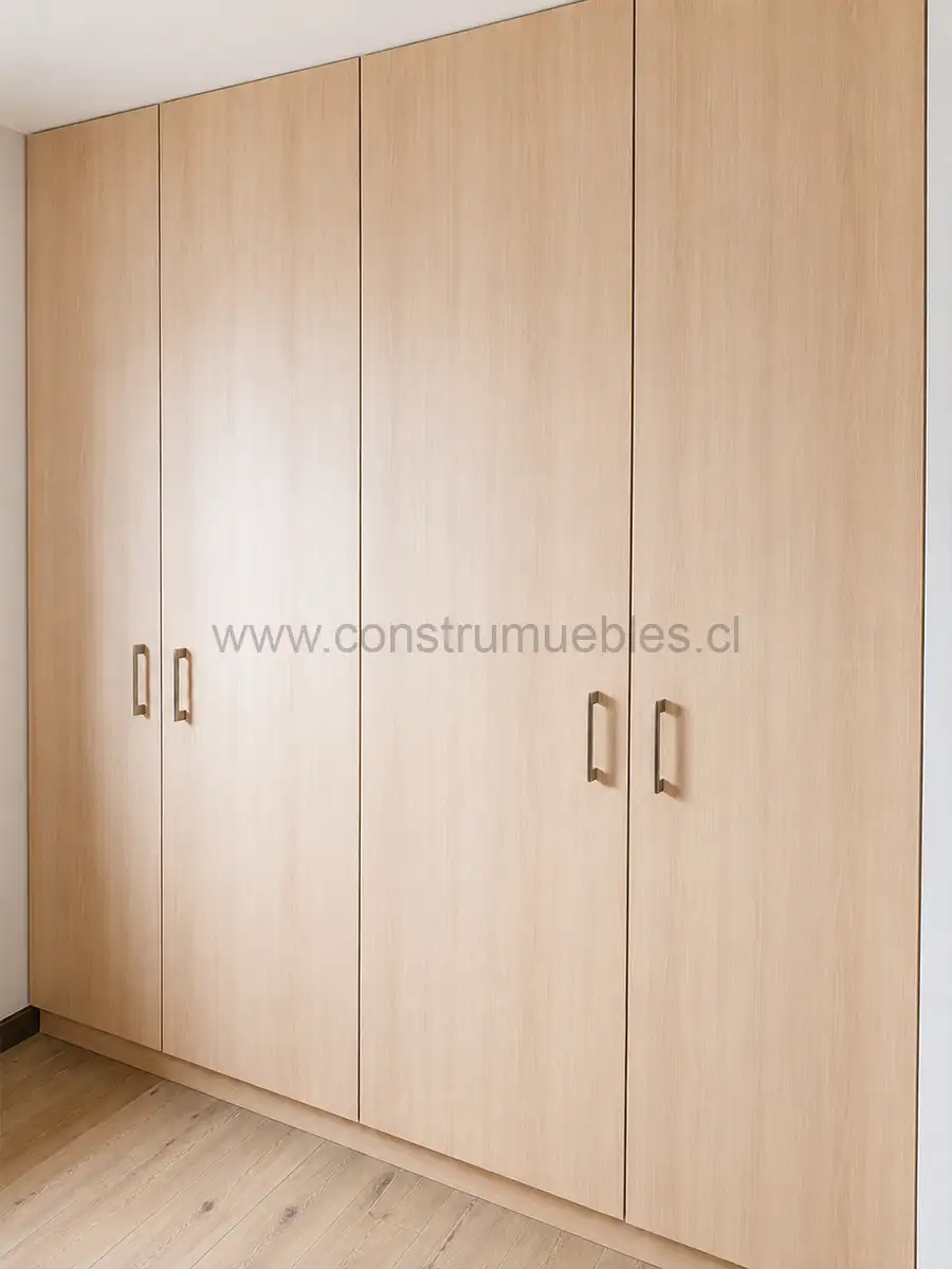 Proyecto closet 08 a medida · Construmuebles