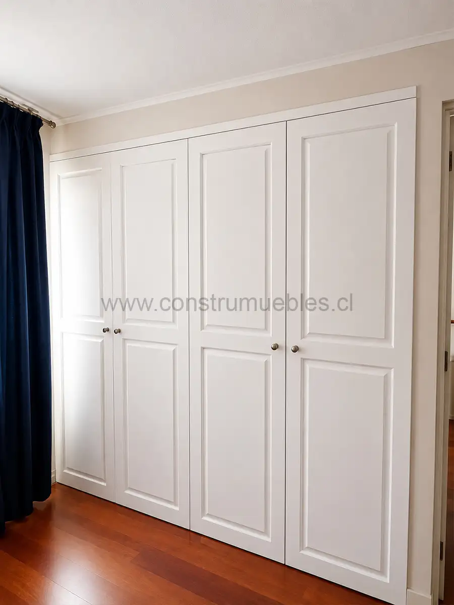 Proyecto closet 10 a medida · Construmuebles