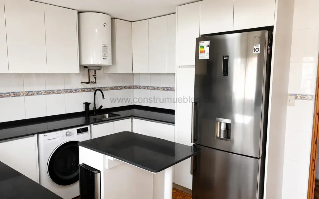 Proyecto cocina 13 a medida · Construmuebles